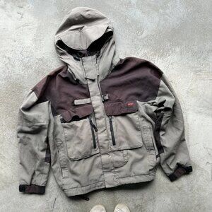 Rapala Pro Wear Vintage 90s Gorpcore Techwear Wading Fishing Cargo Jacket Medium